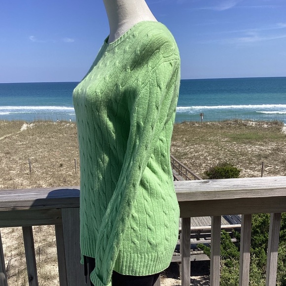 J. Crew Cashmere Cable Knit Sweater - Picture 4 of 10